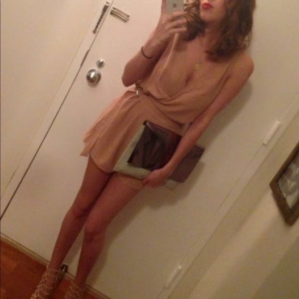 Beige jumpsuit